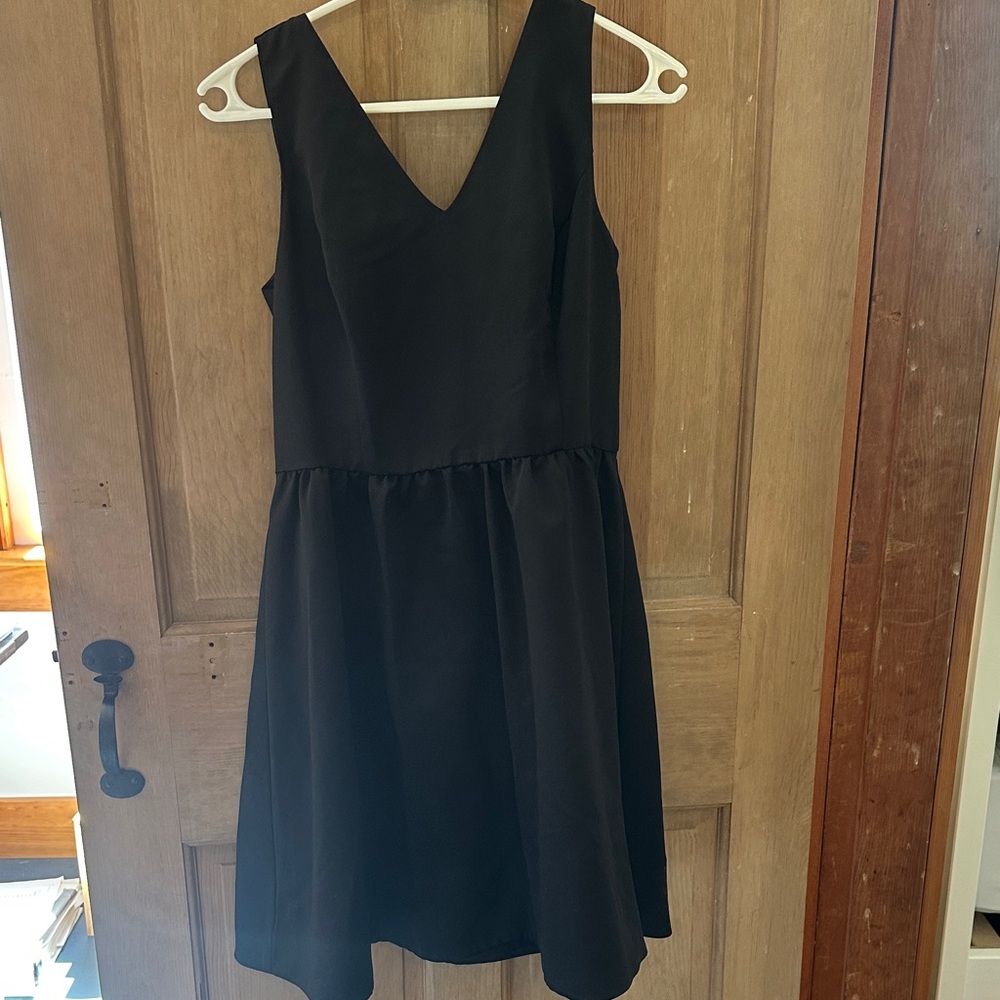Sail to Sable Black Mini Dress